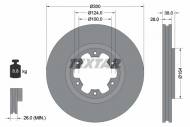 92109500 TEXTAR - TARCZA HAMULCOWA 