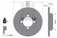 92116900 TEXTAR - TARCZA HAMULCOWA 