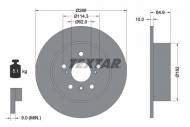 92117000 TEXTAR - TARCZA HAMULCOWA 