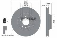 92121805 TEXTAR - TARCZA HAMULCOWA 