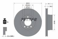 92122505 TEXTAR - TARCZA HAMULCOWA 