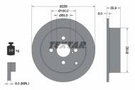 92126103 TEXTAR - TARCZA HAMULCOWA 