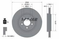 92126803 TEXTAR - TARCZA HAMULCOWA 