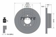 92133003 TEXTAR - TARCZA HAMULCOWA 