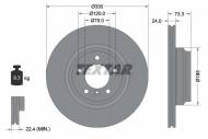 92137805 TEXTAR - TARCZA HAM. BMW 1 E82 3 E91/E93 