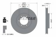 92138400 TEXTAR - TARCZA HAMULCOWA 