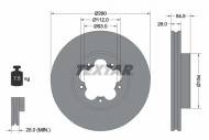 92151803 TEXTAR - TARCZA HAMULCOWA 