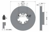 92151903 TEXTAR - TARCZA HAMULCOWA PRZEDNIA FORD TRANSIT 06- /TEXTAR/