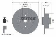 92154403 TEXTAR - TARCZA HAM. Z LOZ. RENAULT CLIO/MODUS 