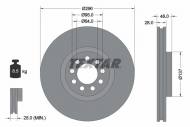 92155700 TEXTAR - TARCZA HAMULCOWA 