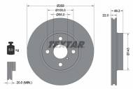 92164200 TEXTAR - TARCZA HAMULCOWA 