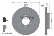 92167200 TEXTAR - TARCZA HAMULCOWA 