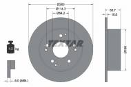 92169703 TEXTAR - TARCZA HAMULCOWA 