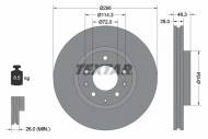 92180803 TEXTAR - TARCZA HAMULCOWA 