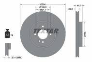 92183503 TEXTAR - TARCZA HAMULCOWA 