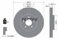 92221700 TEXTAR - TARCZA HAMULCOWA 