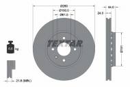 92254603 TEXTAR - TARCZA HAM. RENAULT KANGOO/MEGANE/TWINGO