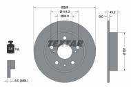 92268403 TEXTAR - TARCZA HAM. TYL SUZUKI SX4/VITARA 