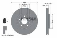 92300703 TEXTAR - TARCZA HAMULCOWA PRZOD 