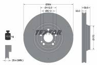 92306005 TEXTAR - TARCZA HAMULCOWA PRZOD 