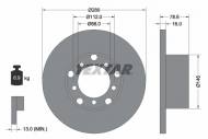 93012400 TEXTAR - TARCZA HAMULCOWA 