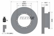 93087900 TEXTAR - TARCZA HAMULCOWA 