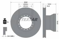 93142500 TEXTAR - TARCZA HAMULCOWA 