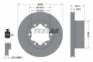 93143403 TEXTAR - TARCZA HAM. MERCEDES SPRINTER VW CRAFTER