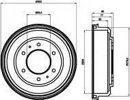 94016300 TEXTAR - TARCZA HAMULCOWA 