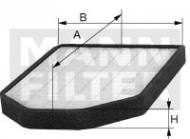 CUK2241-2 MANN - FILTR KABINOWY 