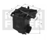 WK939/2 MANN - Filtr paliwa Ford/PSA 1,4/1,6d 