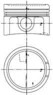 40434620 KOLBENSCHMIT - TLOK KPL. Z PIERSCIENIAMI 