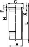 41174960 KOLBENSCHMIT - ZESTAW NAPR.TULEJA TLOK PIERCIENIE KPL 1