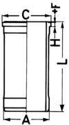 88850110 KOLBENSCHMIT - TULEJA CYLINDRA 