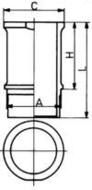 89584110 KOLBENSCHMIT - TULEJA CYLINDRA 