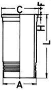 89833110 KOLBENSCHMIT - TULEJA CYLINDRA 