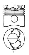 91697610 KOLBENSCHMIT - TLOK KPL. Z PIERSCIENIAMI 