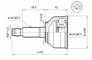 C.470 STATIM - PRZEGUB ZEWN. 2.0 82-87 A=26 B=25 C=52 