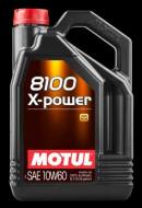 10W-60 5L X-POWER MOTU - OLEJ SILNIKOWY 10W-60 5L 8100 X-POWER MOTUL ACEA A3/B4, API