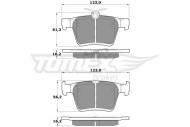 1705 TOMEX - ZESTAW KLOCKÓW, HAMULEC TARCZOWY AUDI A3 12- ,SEAT LEON  12- ,SKODA OCTAVIA  12- TYŁ