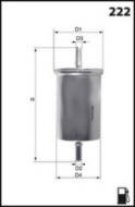 E710 MISFAT - filtr paliwa/Petrol filter 