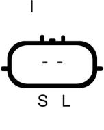 LRA01755 LCE - ALTERNATOR 12V LUCAS ELECTRICAL 