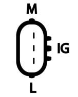 LRA01951 LCE - ALTERNATOR 12V LUCAS ELECTRICAL 