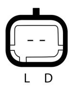 LRA02046 LCE - ALTERNATOR 12V LUCAS ELECTRICAL 
