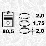 R1013350 ET - ZESTAW PIERŚCIENI TŁOKOWYCH OPEL 