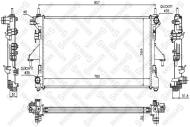 10-25355 STELLOX - CHŁODNICA SILNIKA MT\ FIAT DUCATO IV 2.3JTD 06>