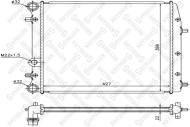 10-25462 STELLOX - CHŁODNICA SILNIKA MT\ VW POLO 1.4I 02-08, SEAT CORDOBA/IBIZA