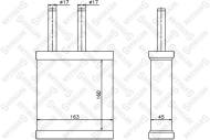 10-35189 STELLOX - NAGRZEWNICA\ KIA CLARUS ALL 96-01 