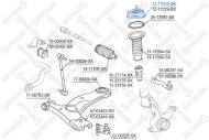 12-17029 STELLOX - PODUSZKA AMORTYZATORA PRZÓD\ TOYOTA RAV 4 2.4 16V/3.5 24V 05>