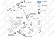 12-71053 STELLOX - PODUSZKA AMORTYZATORA PRZÓD\ MAZDA MPV 2.0-3.0/2.0DI 99>